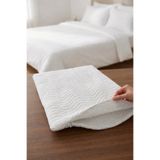 Sleep Garden Yastık Koruyucu Alez 1.sınıf %100 Pamuk Kapitoneli Içi Telalı Kumaş Fermuarlı 6'lı Set 50x70