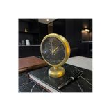 Sleep Nova Prestige Gold Modern Masa Saati – Altın Çerçeveli Minimal Lüks Ofis & Ev Dekoratif Saat