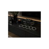 Sleep Nova Silver Metal Zincir Halka Dekoratif Obje – Gümüş Modern Ofis & Salon Aksesuarı