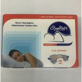 Sleep Right Standart Burun Bandı 10'Lu Red