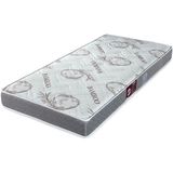Sleepnice Bamboo Kumaş Full Ortopedik Yaylı Tek Kişilik Yatak - Açık Gri - 90 x 190 cm