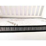 Sleepnice Golden Ortabedik Sünger Bebek Yatağı - Acı Kahverengi - Krom - 60 x 120 cm