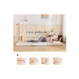 sleepnice SLEEPNİCE VİSCO ORGANİC KUMAŞ KATLANIR KOLTUK KATLANIR YATAK YOGA MATI
