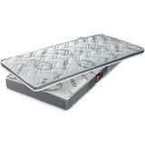 Sleepnice Sleepnicefull Ortopedik Bamboo Sünger Yatak Pedi 5cm Özel Ölçü Tek Kişilik Çift Kişilik - 90 x 190 cm - Beyaz