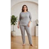 sleeproom BÜYÜK BEDEN KAŞKORSE YAZLIK KADIN PİJAMA TAKIM