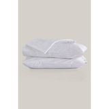 Sleeptown Çarşaflı Pamuk Nevresim Takımı Düz Renk Beyaz - Çift Kişilik - 200 x 220 cm