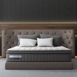 Sleeptown Latex 5 Zone Premium Pocket Yaylı Ortopedik Yatak Tek/Çift Kişilik Beyaz