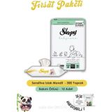 Sleepy 12 Adet Sensitive Islak Mendil 25'li,Bebek Örtüsü 10'lu ve ROSIE