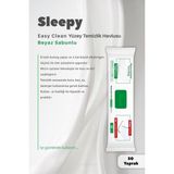 Sleepy 12 AL 11 Öde, Beyaz Sabunlu Mopa Uyumlu 4XL ve Pamuk