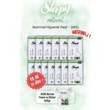 Sleepy 13 Al 11 Öde Hijyenik Ped 24'lü Natural Normal ve Rosıe