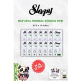 Sleepy 14 AL 12 ÖDE Natural Ultra Hassas Günlük Ped Normal 40 Adet ve ROSIE