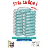 Sleepy 17 AL 15 ÖDE Vücut Temizleme Mendili Xl 50"li ve ROSIE
