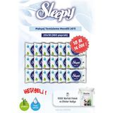 Sleepy 18 AL 16 ÖDE Makyaj Temizleme Mendili 20'li ve Rosie Bebek pamuğu