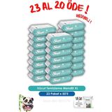 Sleepy 23 AL 20 ÖDE Vücut Temizleme Mendili Xl 50"li ve ROSIE