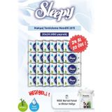 Sleepy 24 AL 22 ÖDE Sleepy 20'li Makyaj Temizleme Mendili ve Rosie Bebek pamuğu