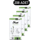 Sleepy 2'li Jumbo Natural Mega Paket Bebek Bezi 4 Numara Maxi 204 Adet - 4 Beden (7 - 14 kg)
