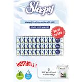 Sleepy 30 AL 27 ÖDE 20'li Sleepy Makyaj Temizleme Mendili ve Rosie Bebek pamuğu