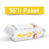 Sleepy 36 Adet Sensitive Islak Mendil 90 Yaprak Cilt Dostu Bebekler İçin Uygun Hassas Temizlik