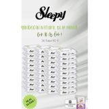 Sleepy 36 AL 33 ÖDE Natural Yenidoğan Islak Mendili 90 Adet ve Bebek Pamuğu 60 Adet