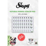 Sleepy 36 AL 33 ÖDE Sleepy Natural Ultra Hassas Günlük Ped Normal 40 Adet ve ROSIE