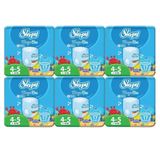 Sleepy 4-5 Numara 102 Adet Mayo Bebek Bezi