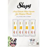 Sleepy 4'lü Arap Sabunu Katkılı Mopa Uyumlu 4 XLarge Yer Temizlik Havlusu 50 Yaprak ve ROSIE Pamuk