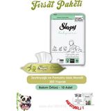 Sleepy 6 Adet Doğal Zeytinyağlı Ve Pamuklu Islak Mendil 50'li, Bebek Örtüsü 10'lu ve ROSIE