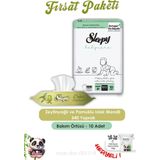 Sleepy 6 Adet Doğal Zeytinyağlı ve Pamuklu Islak Mendil 90'lı,Bebek Örtüsü 10'lu ve ROSIE