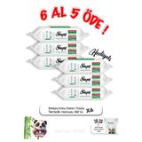 Sleepy 6 AL 5 ÖDE Beyaz Sabunlu Easy Clean 100' lü ve Rosie pamuk