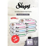 Sleepy 6 Al 5 Öde Sensitive 70'li Bebek Havlusu, Rosie Pudra Oda Kokusu - 1