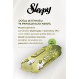Sleepy 6 Al 5 Öde Sleepy Doğal Zeytinyağlı ve Pamuklu Islak Bebek Mendili 50'li ve Rosıe