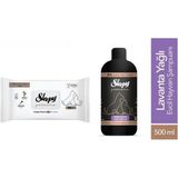 Sleepy 60 Yaprak Petcare Evcil Hayvan Islak Havlusu ve 500 ml Şampuan