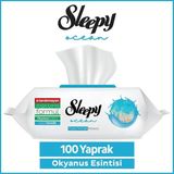 Sleepy 7 Adet Ocean Yüzey Temizlik Havlusu Okyanus Esintisi 100 Lü