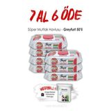 Sleepy 7 AL 6 ÖDE Greyfurtlu Süper Mutfak Havlusu 50'li ve ROSIE