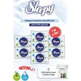 Sleepy 7 AL 6 ÖDE Makyaj Temizleme Mendili 20'li ve Rosie Bebek pamuğu