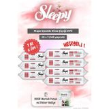 Sleepy 7 AL 6 ÖDE Mopa Uyumlu Kiraz Çiçeği 20'li ve Rosie Bebek pamuğu