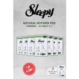 Sleepy 7 AL 6 ÖDE Sleepy Natural Ultra Normal Hijyenik Ped 24 Adet ve 40'lı Günlük Ped