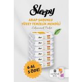 Sleepy Arap Sabunlu Yüzey Havlusu 6 AL 5 Öde Hediyeli