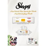 Sleepy Arap Sabunu Katkılı 4 XLarge Yer Temizlik Havlusu 50 Yaprak, Arap Sabunlu Yüzey Mendili 100'lü ve ROSIE Pamuk