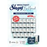 Sleepy Bio Hijyenik Ped 23 Al 20 Öde 36'lı Uzun Mega Paket ve Rosıe Makyaj Pamuğu - 1