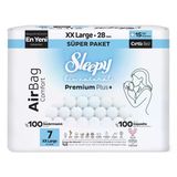Sleepy Bio Natural Airbag No 7 Xxl 28'Li (5'Li Paket)
