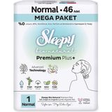 Sleepy Bio Natural Mega Normal Hijyenik Ped 46'Lı