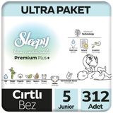Sleepy Bio Natural No:5 Junior 312 Adet Bebek Bezi