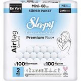 Sleepy Bio Natural Premium Plus Airbag Comfort No:2 Mini 48 Adet Bebek Bezi