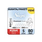 Sleepy Bio Natural Premium Plus Airbag Comfort No:5 Junior Külot Bebek Bezi