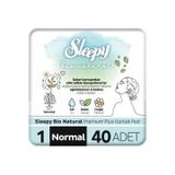 Sleepy Bio Natural Premium Plus Günlük Ped Normal 40 Adet Ped