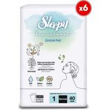 Sleepy Bio Natural Premium Plus Günlük Ped Normal 6X40=240 Adet Ped - 1