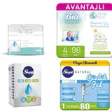 Sleepy Bio Natural Premium Plus Hijyenik 20 Adet Uzun Ped
