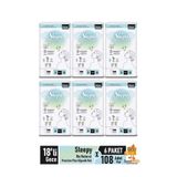 Sleepy Bio Natural Premium Plus Hijyenik Ped, Gece, 18'li, 6 Paket
