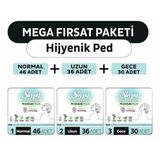 Sleepy Bio Natural Premium Plus Hijyenik Ped Mega Karma Fırsat Paketi